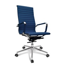 REM P Executive task chair with armrests - Professional Blue - Elegant