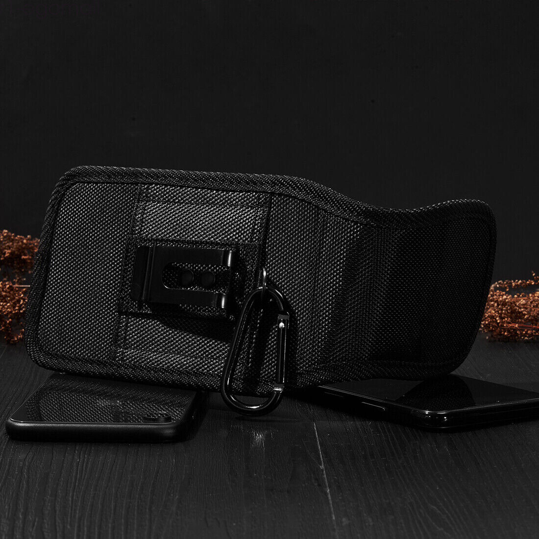 Men Cell Phone Belt Pack Bag Loop Waist Holster Pouch Case​ New Wallet Cover