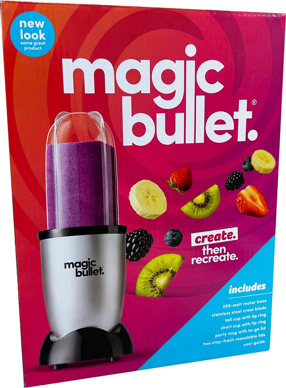The Original Magic Bullet Countertop Blender 11 Piece Set Dishwasher