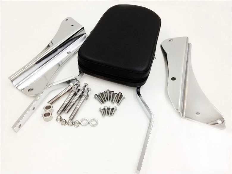 Respaldo calavera motocicleta barra Sissy para Honda Shadow Spirit 750 VT750 2001-2008 Foto 3 de 3