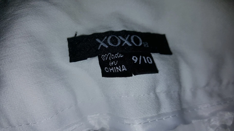XOXO Juniors Womens Pants Size 9/10 White - Image 2 of 3