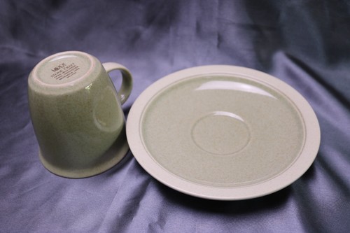 Mikasa China MESA VERDE CF401 Two Cups & Saucers Sets Green Stoneware - Picture 4 of 7