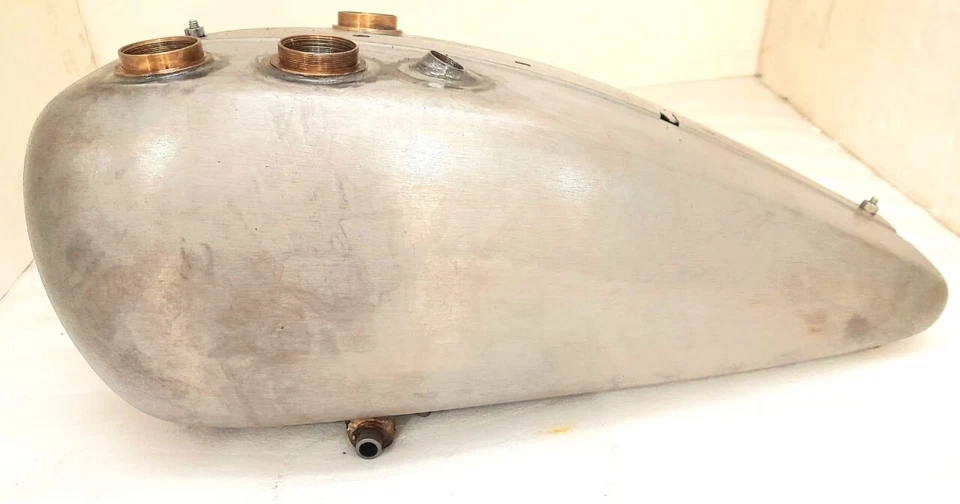 APTO PARA HARLEY DAVIDSON VL VLH VLD RL DL tanque de combustible de gasolina años 30 placa de hojalata Foto 4 de 4