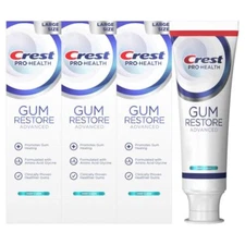 Crest Pro Health Advanced Gum Restore Toothpaste Pack of 3 4.8 Ounce