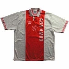 Ajax Amsterdam 1991-93 Umbro home football shirt jersey size L
