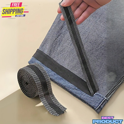 1 Rolle selbstklebendes Saumband - Stoffband ohne Nähen für Hosen & Kleidung Anpassung