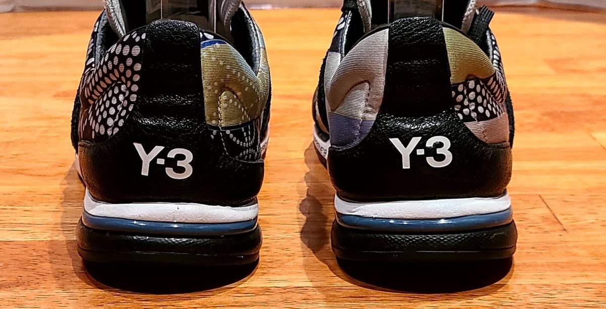 Y-3 Yohji Yamamoto x Adidas Floral Print Sneakers Women's Size 6