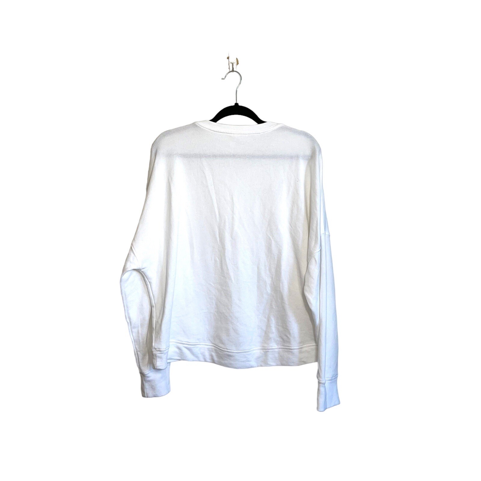 Fabletics Never Settle White Pullover Graphic Swe… - image 7