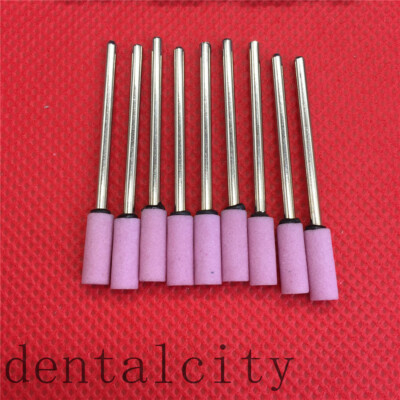40 Pierres De Polissage Céramique Dentaire – FG, Blanc, Tige 2,35 Mm – Gravel Burs