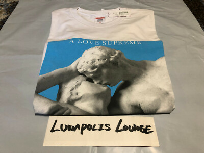 Supreme A Love Supreme Tee xl extra large White new FW14 authentic