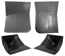 1967-1979 Ford 4Pc Floor Pan & Cab Mount Assembly, Truck F100 Pickup Rust Repair