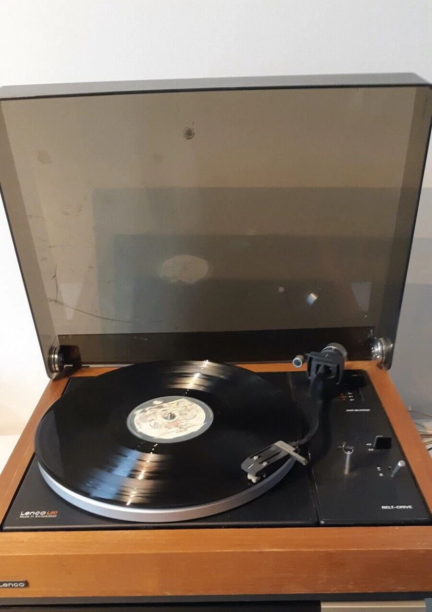 Platine Vinyle LENCO L80 – Tourne-disque Noir – Occasion