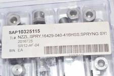 LOT OF 30 NEW Spraying Systems 16429-040-416HSS Spray Nozzle Tips
