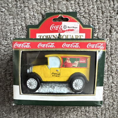 Coca-Cola Advertising Car #7920 1992 Yellow/Red/Green Repro