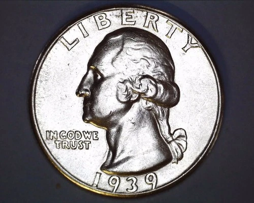 1939 WASHINGTON QUARTER  BU   **331-6