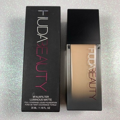 Huda Beauty FauxFilter Luminous Matte Liquid Foundation Vanilla 120B BNIB