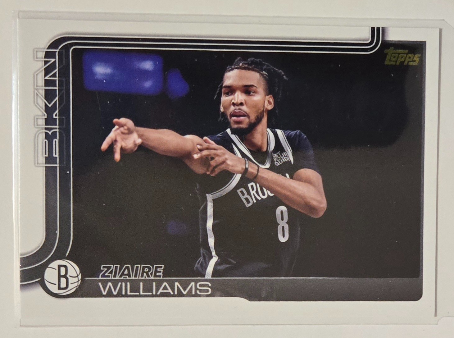 2025-26 TOPPS GOLDEN MIRROR SSP ZIAIRE WILLIAMS #9