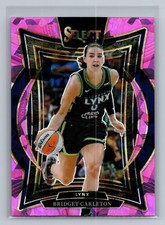 2025 Panini Select WNBA #84 Bridget Carleton Pink Ice Prizms