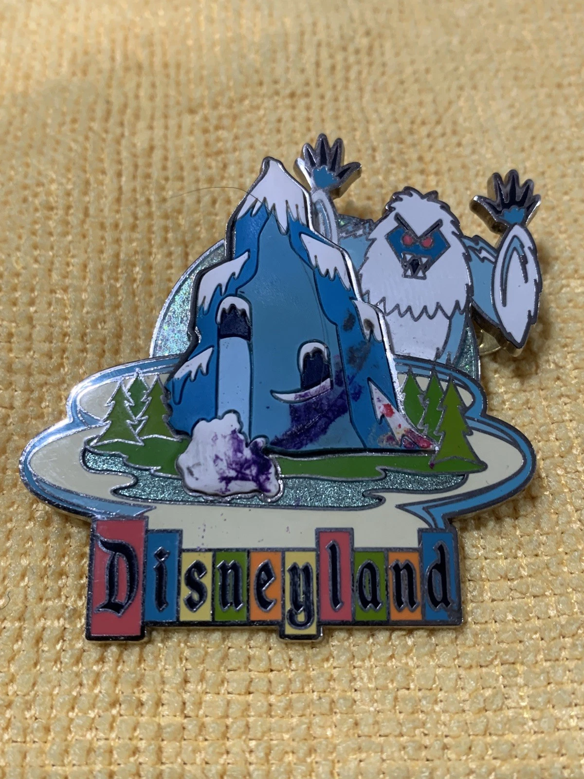 Disney Pin 36985 Retro Marquee 50th Anniversary Matterhorn Abdominable Snowman