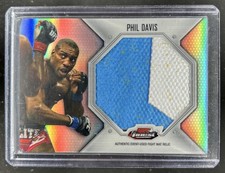 2012 Topps Finest Phil Davis Jumbo Fight Mat Relics #FFJM-PD
