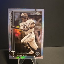 Topps 2025 Chrome Harrison Bader #62 Sepia Minnesota Twins Baseball Base Set