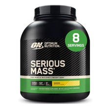 Weight Gainer Protein Powder Serious Mass Banana 6 Pound Optimum Nutrition Zinc 15.00 per gallon