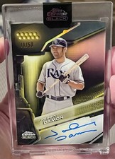 2026 Topps Chrome Black - Auto Johnny Damon #CBA-JDA Gold Refractor /50 SEALED