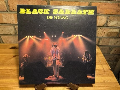 BLACK SABBATH - DIE YOUNG. 12" VINYL Record  VERTIGO 1980 VG VG