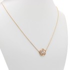 Omega 18k Yellow Gold Mother of Pearl Necklace Mania Flower Necklace #JB672-1 — photo 5
