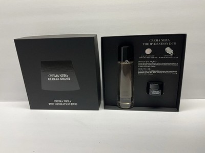 Giorgio Armani Set 5 Oz Crema Nera Acqua Pantelleria + Supreme Cream 0.5 G147