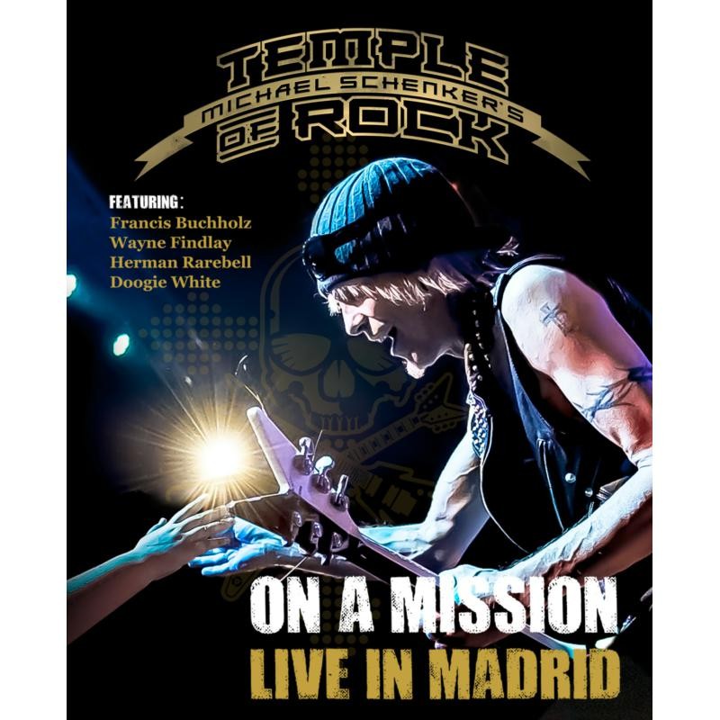 Michael Templ Schenker's On A Mission-Live In Madr DVD NEW