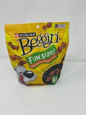 Purina Beggin'  W/ Bacon & Cheese  Flavor Dog Treats - 6oz