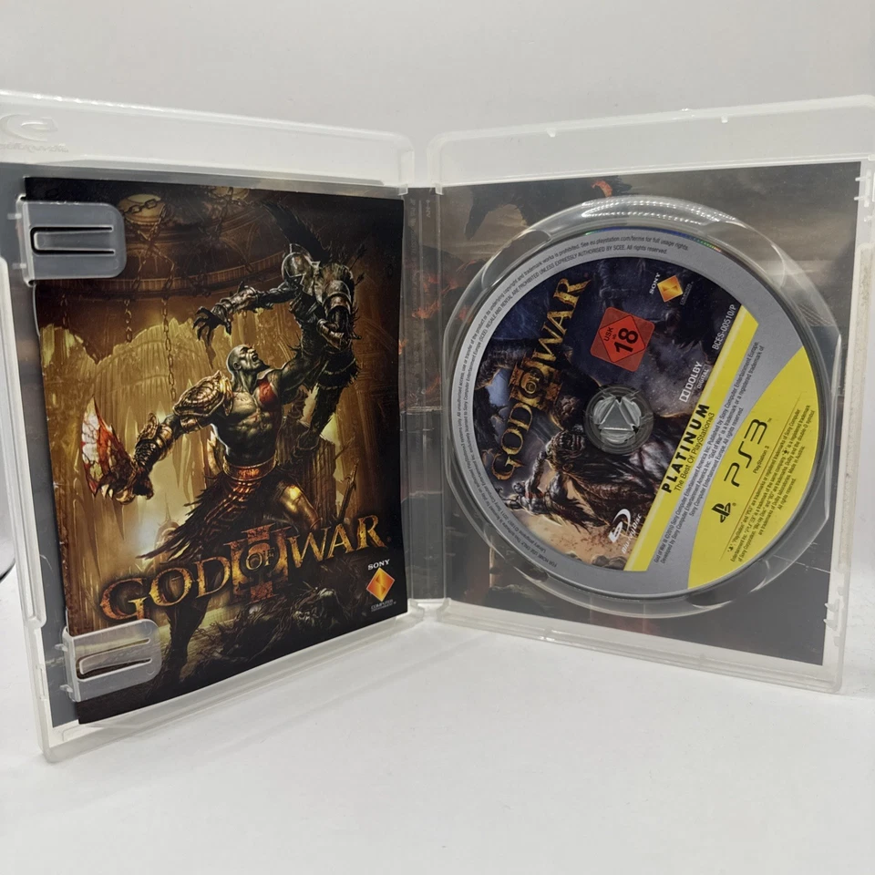 God Of War 3 III - PS3 Sony PlayStation 3 - Complete Manual | PAL - Image 3 of 4