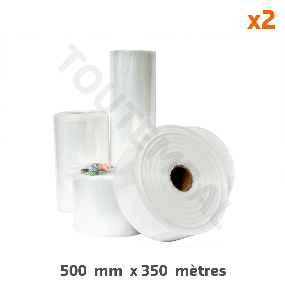 Gaine plastique de protection anti-poussière contre humidité entrepôt 500mm