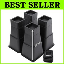 Oversized Furniture Risers, 6000 lbs Capacity, 4 Pack