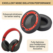 Replacement Ear Pads for Beats Solo 3 Wireless Solo 2 Wired Headphones