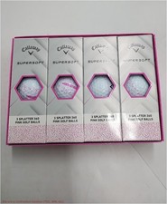Callaway Supersoft 12 Pack of Splatter 360 Golf Balls PINK SEE DETAILS