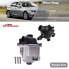 Water Pump Kit Thermostat For 13-15 BMW 535ixDrive 640i 640i 740i 11517632426