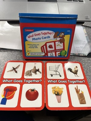 What Goes Together? Photo Cards by Lakeshore Learning Materials Staff