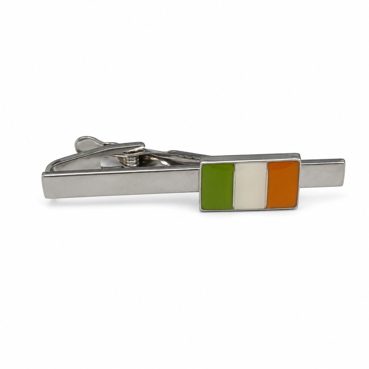 Flag of Ireland Tie Bar for Men – Onyx Art TB21 Premium Irish Flag Tie Clip
