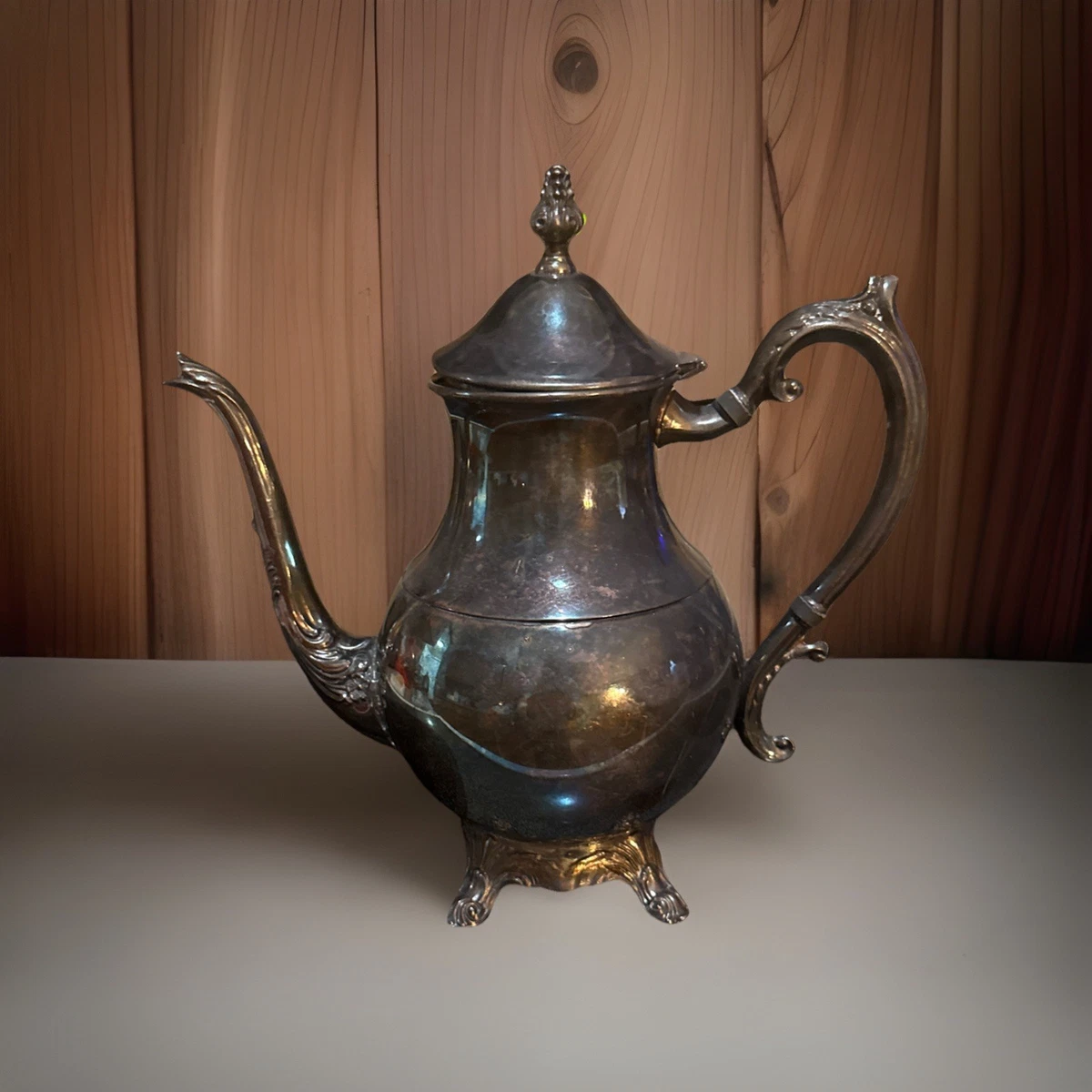 F B Rogers Silver Co In Antique Us Silver-Plated Teapots, Coffee 