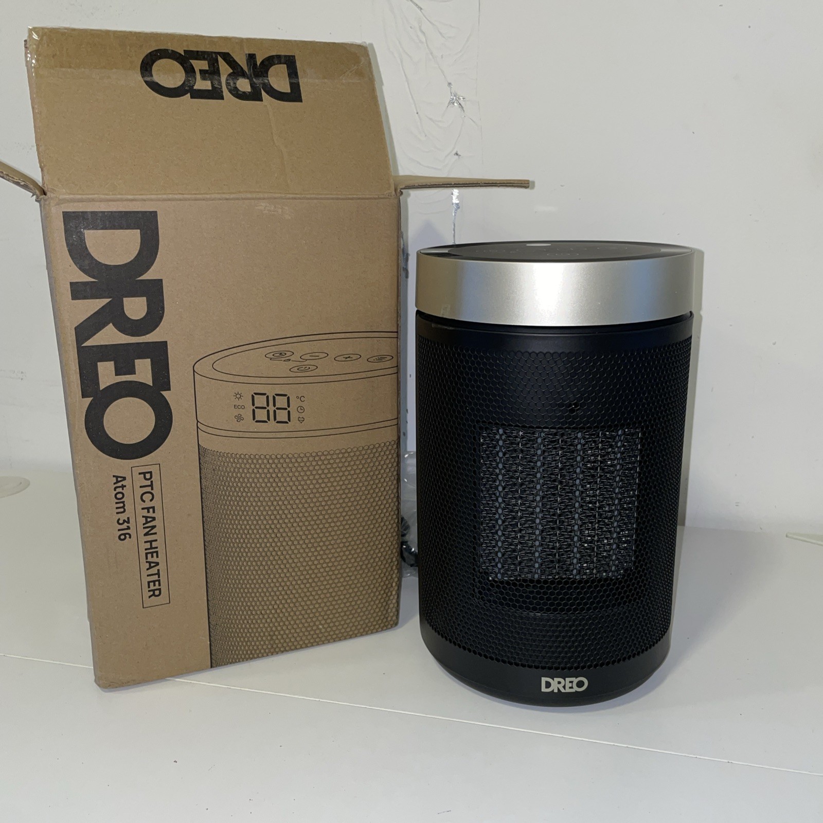 Dreo Electric Heater, 1500W Energy Efficient Space Room Heater,