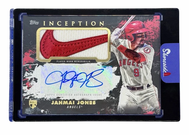 2021 Topps Inception Nike Logo Rookie Autograph Patch Jahmai Jones 1/1 Swoosh
