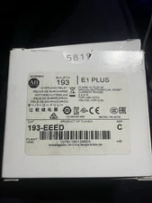 New Allen Bradley 193-EEED Ser C/ E1 Plus Overload Relay 5.4-27A Free Shipping