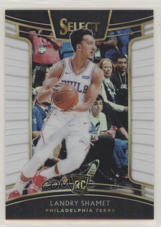 2018-19 Panini Select Concourse White Prizm 131/149 Landry Shamet #59 1b9b