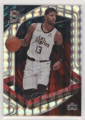 2019-20 Panini Spectra Interstellar Prizm 32/49 Paul George #91 hs9