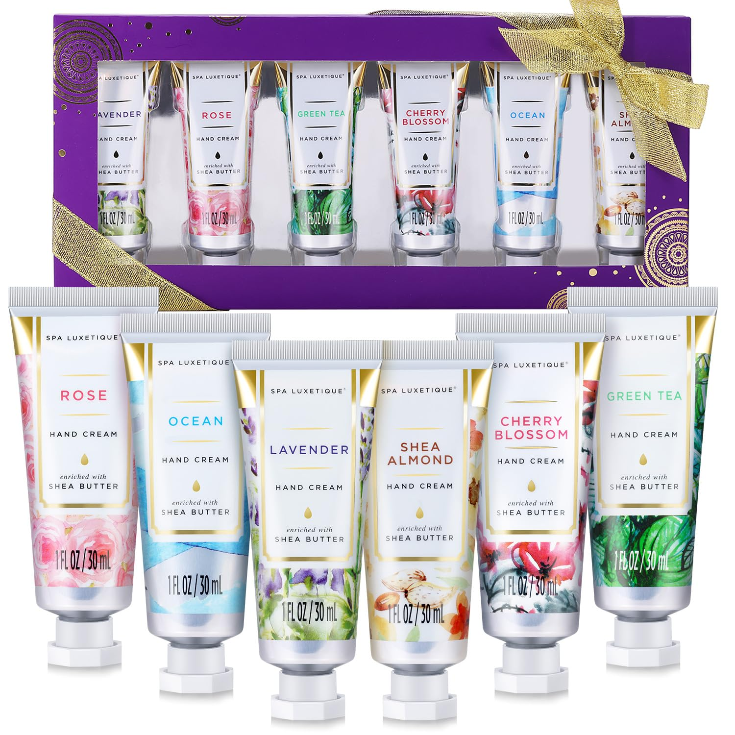 Natural Aloe & Vitamin Hand Cream Set – Moisturizing Gift for Women