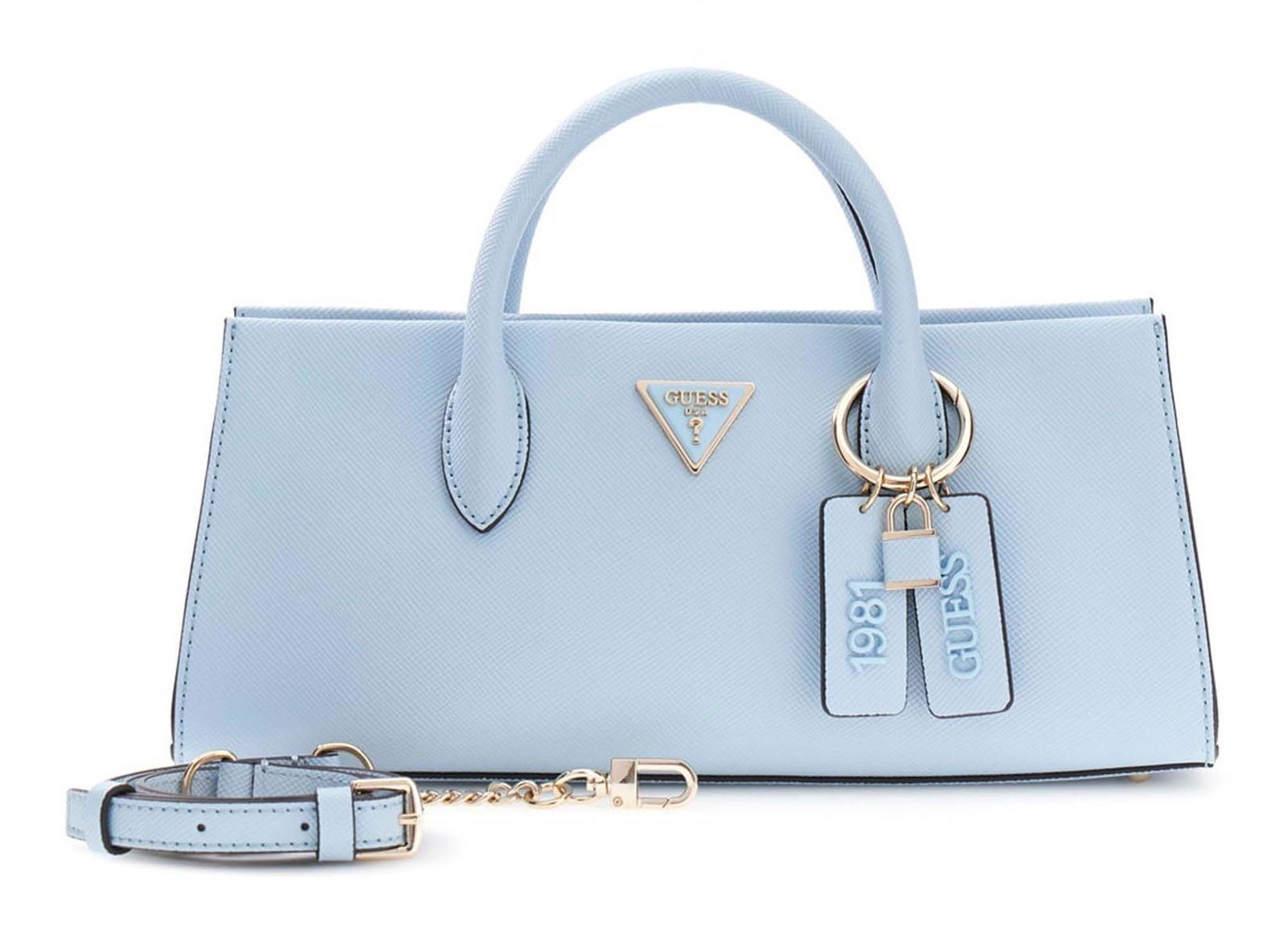 GUESS handbag Noelle II Girlfriend Satchel Aqua