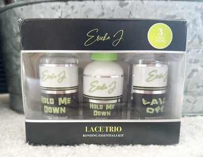 Ericka J. Lace Application System Trio Kit   Skin Guard, Hold Me Down Adhe
