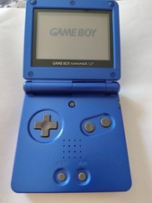 VGC Nintendo Game Boy Advance SP Cobalt Blue AGS 001 Model